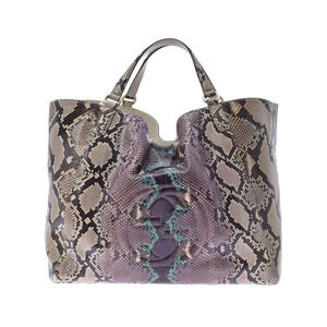 Gucci Soho Tote Bag Beige Python Leather Handbag